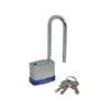 Laminated Steel Padlock 40mm Long Shackle 3 Keys