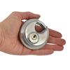 Stainless Steel Discus Padlock 70mm