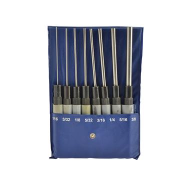 FAITHFULL LONG SERIES PIN PUNCH 8PCS