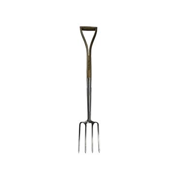 Prestige Stainless Steel Digging Fork Ash Handle