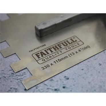 Prestige Notched Trowel 330 x 115mm (13 x 4.1/2in) 10mm Notch