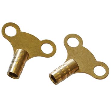 Radiator Keys - Brass (Pack of 2)