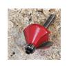 Router Bit TCT 45Â° Chamfer 1/4in Shank