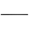 Matt Black Stainless Steel Measuring Rule 1000mm