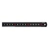Matt Black Stainless Steel Measuring Rule 150mm