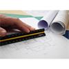 Prestige Tri-Scale Architect Rule Black Aluminium 300mm