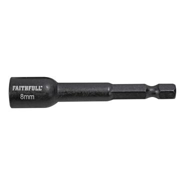 Magnetic Impact Nut Driver 8mm x 1/4in Hex