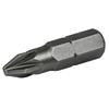 Pozi S2 Grade Steel Screwdriver Bits PZ1 x 25mm (Pack 3)