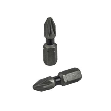 Pozi Impact Screwdriver Bits PZ2 x 25mm (Pack 20)