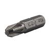 Pozi S2 Grade Steel Screwdriver Bits PZ3 x 25mm (Pack 3)
