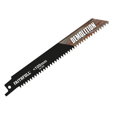 S922HF Bi-Metal Sabre Saw Blade Demolition 150mm 10 TPI (Pack 5)