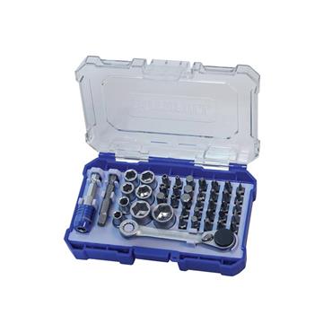 FAITHFULL 42PCE SCREWDRIVER BIT & SOCKET SET