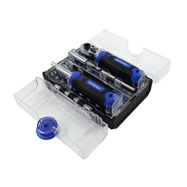 Screwdriver and Socket Set, 78 Piece