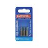 Security S2 Grade Steel Screwdriver Bits T15S x 25mm (Pack 3)
