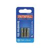 Security S2 Grade Steel Screwdriver Bits T30S x 25mm (Pack 3)