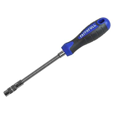 FAITHFULL FLEXI DRIVE SCREWDRIVER FOR 1/4" BITS