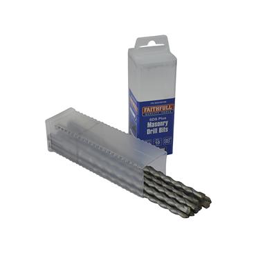 SDS Plus Drill Bit 10mm OL: 210mm WL: 150mm Bulk 10