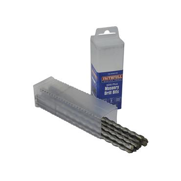 SDS Plus Drill Bit 8mm OL: 210mm WL: 150mm Bulk 10