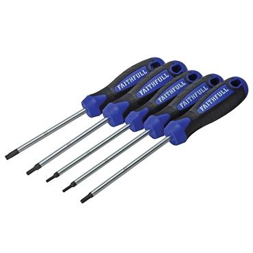 Star (Torx) Head Screwdriver Set, 5 Piece