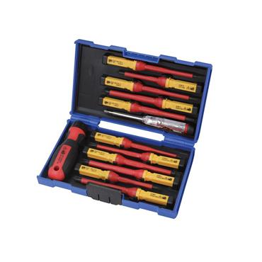 Interchangeable VDE Screwdriver Set, 13 Piece