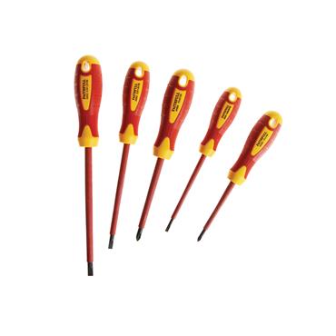 VDE Soft Grip Screwdriver Set, 5 Piece