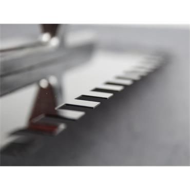 Notched Trowel Serrated 10mm Stainless Steel Soft Grip Handle 13 x 4.1/2in