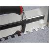 Notched Trowel Serrated 10mm Stainless Steel Soft Grip Handle 13 x 4.1/2in