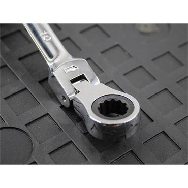 Ratchet Combination Spanner Flex Head CV 10mm