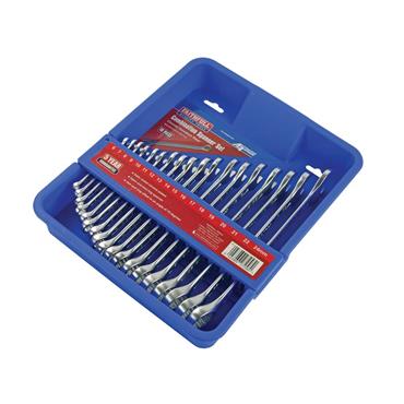 Chrome Vanadium Combination Spanner Set, 18 Piece