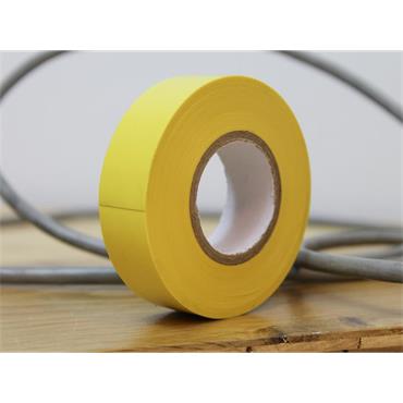 PVC Electrical Tape Yellow 19mm x 20m