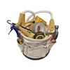 Canvas Tool Bucket with Rope Handle