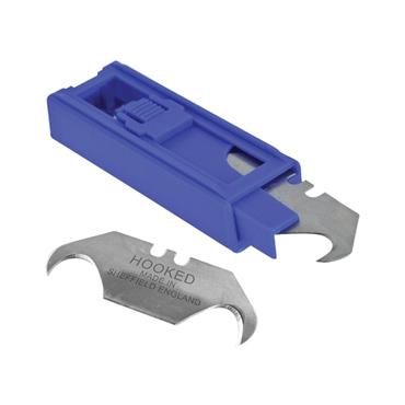 Heavy-Duty Hooked Trimming Knife Blades (Pack 10)