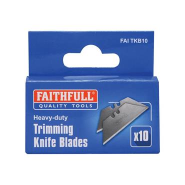 Heavy-Duty Trimming Knife Blades (Dispenser 10)
