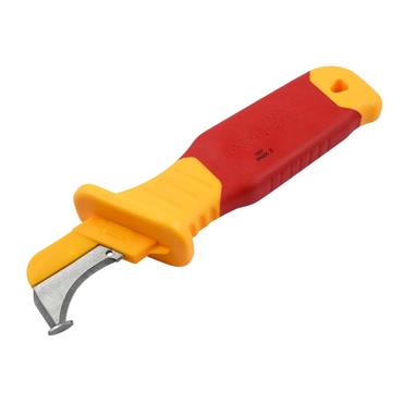 VDE Stripping Knife with Guiding Shoe 190mm