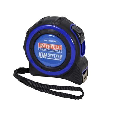 Trade Tape Measure 10m/33ft (Width 25mm)