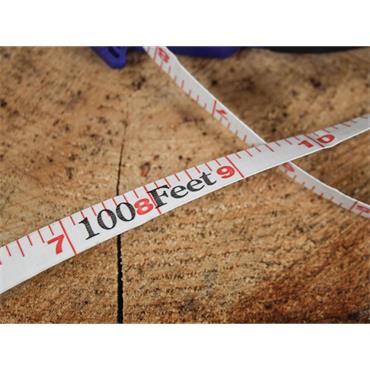 Enclosed Fibreglass Long Tape 30m/100ft (Width 13mm)