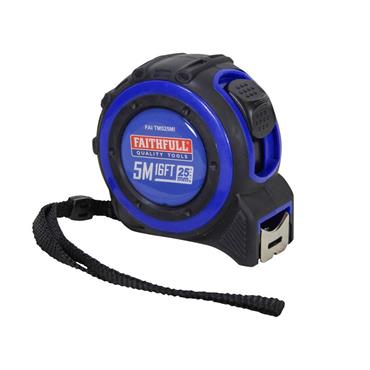 Trade Tape Measure 5m/16ft (Width 25mm)