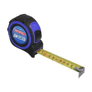 Trade Tape Measure 8m/26ft (Width 25mm)
