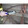 FAITHFUL WIRE SCRATCH BRUSH S/STEEL BLUE HANDLE