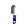 FAITHFUL WIRE SCRATCH BRUSH S/STEEL BLUE HANDLE