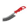 Wire Scratch Brush Steel Red Handle