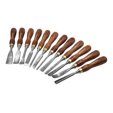 FAITHFULL WOOD CARVING CHISEL SET (12 PC)