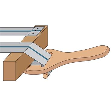 Webbing Stretcher Beech 50mm