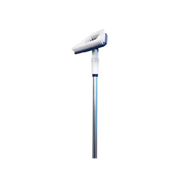Heavy-Duty Water Flow Brush & Telescopic Pole Set
