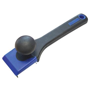 Soft-Grip Wood Scraper with 4-Sided Blade
