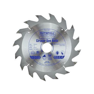 TCT Circular Saw Blade 140 x 20mm x 16T POS
