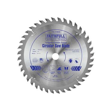 TCT Circular Saw Blade 180 x 16mm x 40T POS