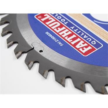 TCT Circular Saw Blade 190 x 30mm x 40T POS