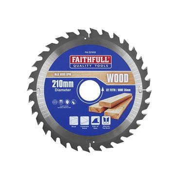 TCT Circular Saw Blade 210 x 35mm x 32T POS