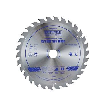 TCT Circular Saw Blade 254 x 30mm x 30T POS